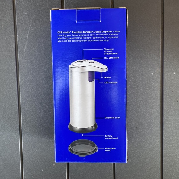 CVS health automatic touchless sanitizer and soap dispenser - Picture 3 of 5